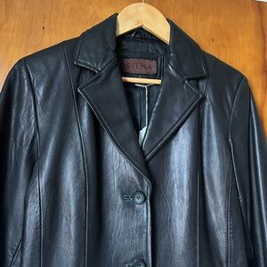 vintage 90’s leather jacket
